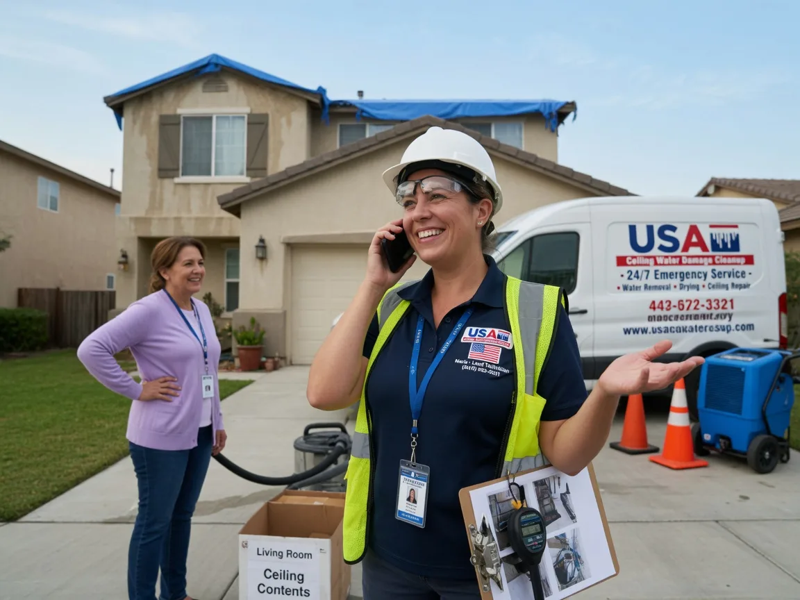 Ceiling Water Damage Restoration Ontario, CA FAQs